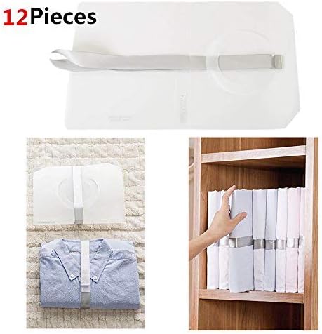 10-Pack Dressbook Closet Organizer Blemon Durable Plastic A Laundry Folding Boards for Garment Blouse Clothes T Shirt Folders Quickly Extract Your Clothes Dress Drawer Organizer