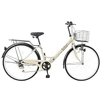 Amazon | 自転車 26インチ 折りたたみ ママチャリ シティサイクル