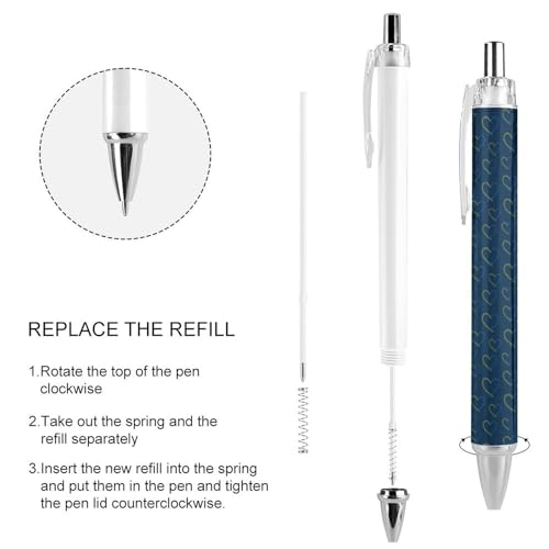 Stylo bille rétractable gel noir 0.5 mm pour la sensibilisation aux causes - 4