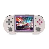 【Starke Leistung】 Diese Videospielkonsole verfügt über einen Quad-Core-ARM-Cortex-A9-Chip mit einer Taktrate von bis zu 1,8 GHz und 1 GB LPDDRR4-RAM, der das Problem des Frame-Drops im Spiel lösen, das Spiel perfekt ausführen und Ihr Spiel verbessern kann Bildschirm glatter. Integrierte Stereo-Doppellautsprecher und Vibrationsmotor sorgen für ein hervorragendes Spielerlebnis.
