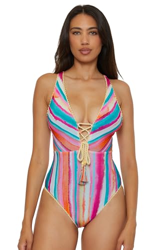 Maillot de bain une pièce Lucky Brand pour sculpter les courbes féminines