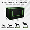 Bethshaya Dog Crate Cover - Advanced Sound-Reducing Thermal Insulation Technology for 54 inch Crates, Creating a Quiet Private Sanctuary for Anxious Pets.
