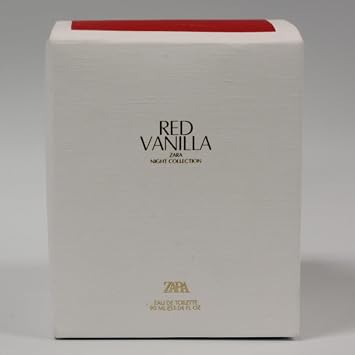 Zara Red Vanilla Women's Perfume EDT Eau De Toilette 90 ML (3.0 FL OZ) Elegant Iris, Peony, Mandarin & Sweet Raspberry Notes