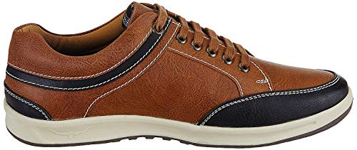 Centrino Casual Sneakers for Men | Stylish Lace-Up Sneakers with Cushioned Insole | Comfortable Walking Shoes with Rounded Front & Anti-Skid Sole (3322)