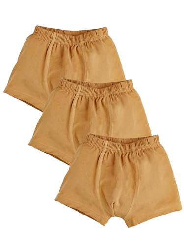 Image of KiddoPanti Boys Boxer Shorts Pack of 3 | Soft Cotton-Lycra Blend | Comfortable Fit with Bio Wash for All-Day Comfort | Kids Briefs