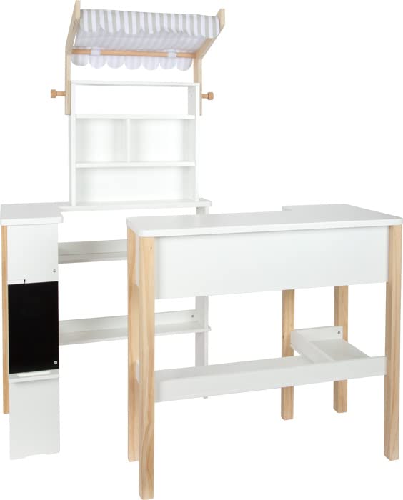 Small Foot Kaufladen kompakt Fresh aus Holz, Rollenspielzeug für Kinder, modularer Kaufmannsladen ab 3 Jahren, 12328…