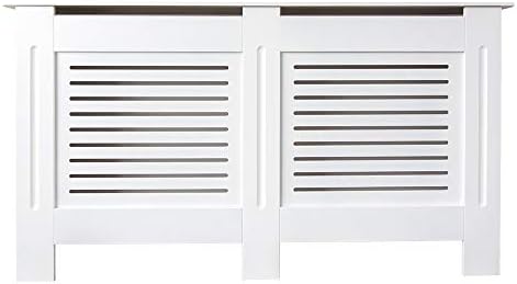 Jack Stonehouse Radiator Cover Horizontal Slat, White Small
