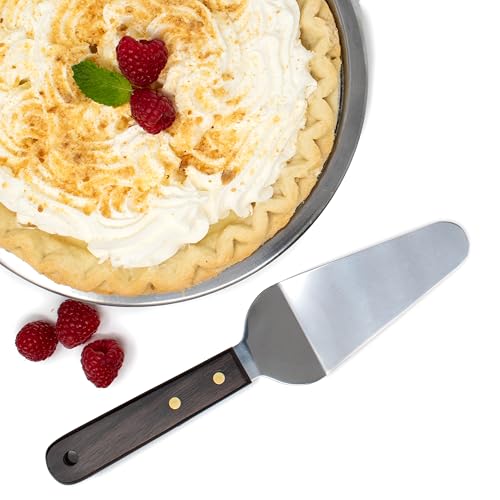 Spatule Norpro manche en bois argenté pour cuisine