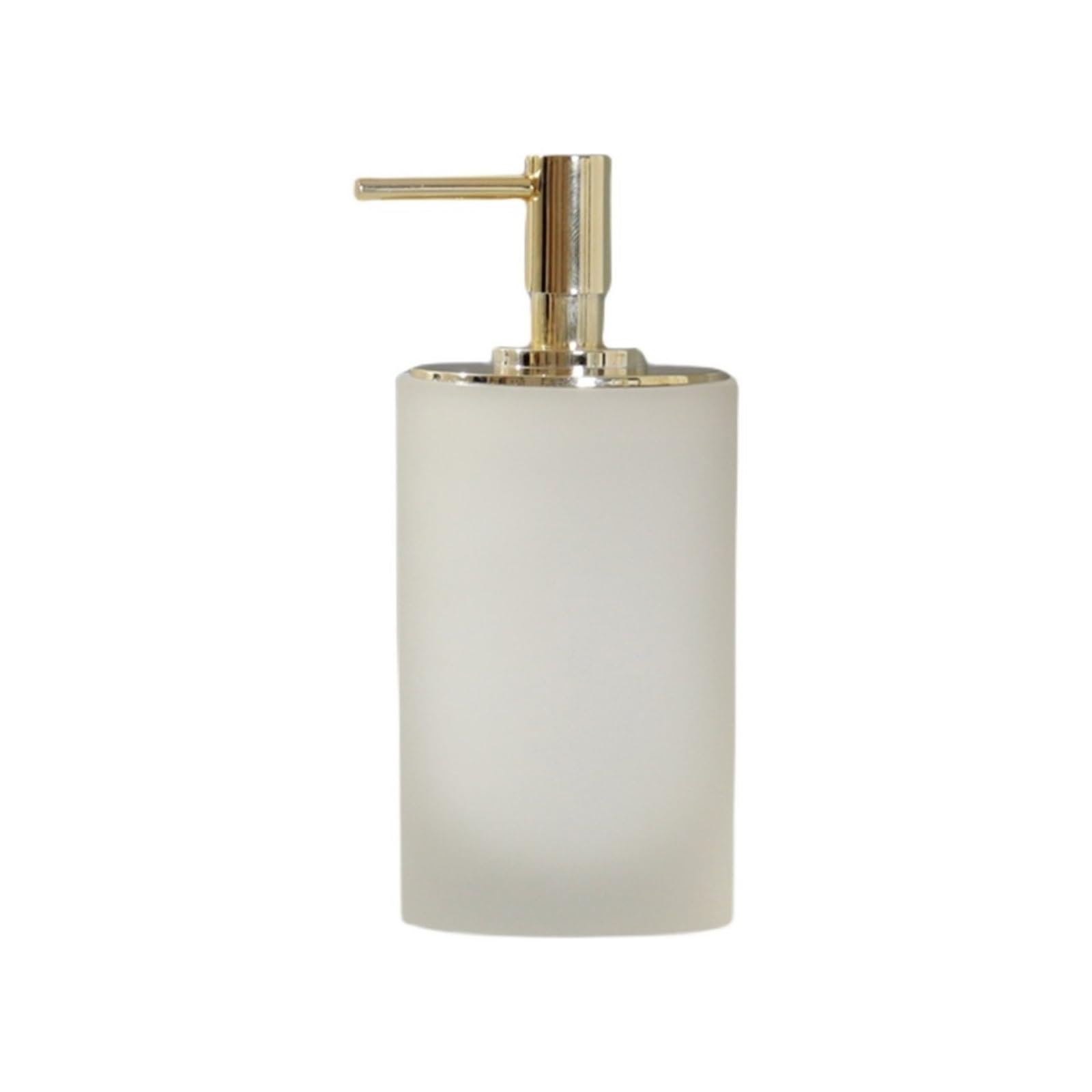 Soap Dispenser 300ml Resin Soap Dispenser With Pump Bathroom Shower Gel Shampoo Bottle(White)
