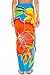 SHU-SHI Womens Hibiscus Floral Sarong Pareo Cover Up Bathing Suit Women Flower Beach Wrap Long Pool Trip Resort Skirt