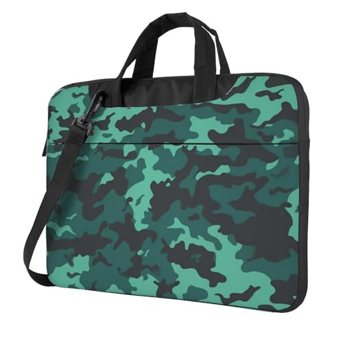Bolso para laptop KHiry camuflaje azul miniatura 1