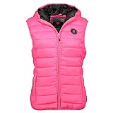 Anapurna Vivana WT4253F-Fucsia-L - Chaqueta sin mangas ultraligera de ajuste regular con capucha y dos bolsillos