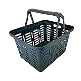 リングスター 収納バスケット スーパーバスケット SB-465 積み重ね可能 仕切り板別売 グリーン