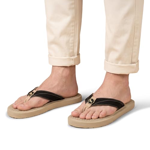 Image of Neeman's Eco Flips 2.0 Orthopedic Slipper for Men & Women | Soft Arch Support Chappal | Cushioned Casual Flip Flops | Lightweight, Anti Skidd Flips for Daily Use Indoor Outdoor