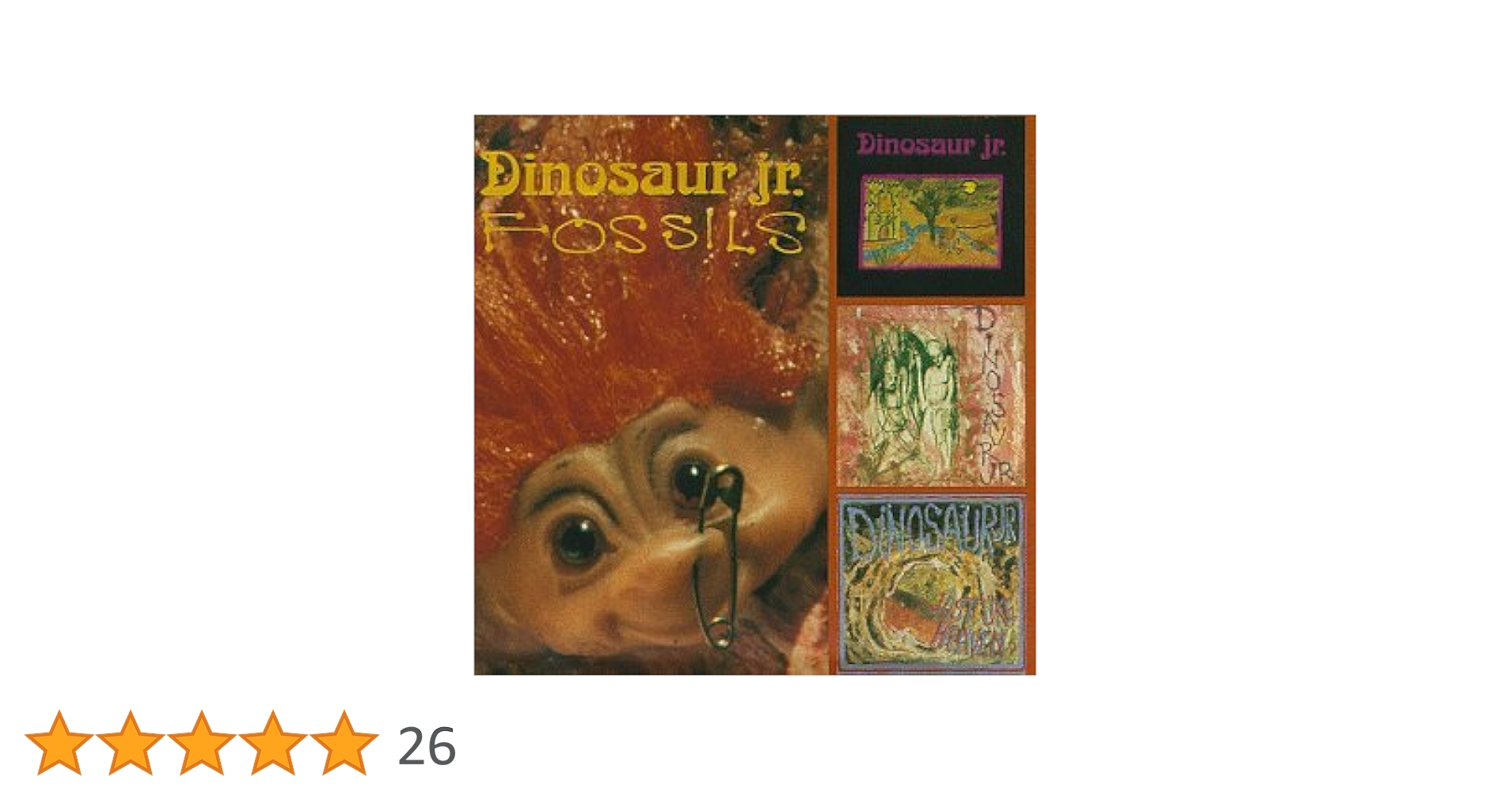 ■高音質SSTプレス盤/USオルタナ傑作■DINOSAUR JR. / ダイナソ ダイナソーJr. 1990～97年アルバム4タイトル＋レア音源網羅の