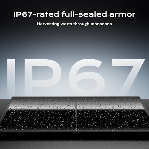 EPOCH 800W Bifacial Solar Panels,N-Type Class A 12/24 Volt Monocrystalline Solar Panel, High-Efficiency Waterproof Solar Module for RV Camping, Boat, Marine,Off-Grid[400w×2pcs]