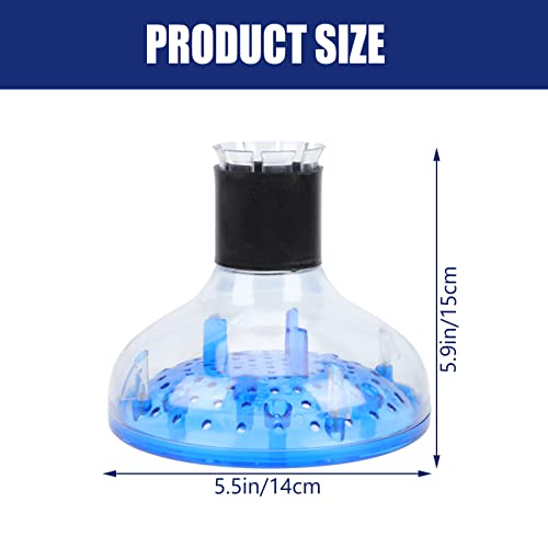 LALAFINA Difusor de cabeça secador acessório de salão para casa curta longo adaptável encaracolado p