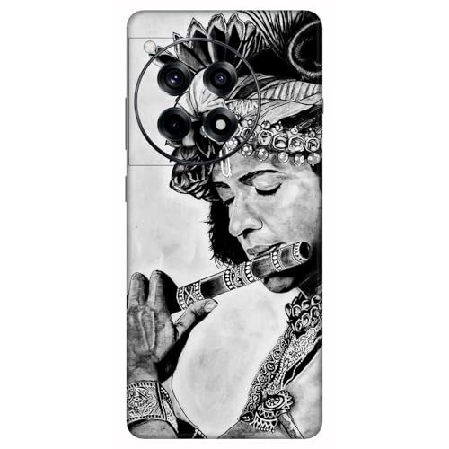 Image of Mobile Skin Sticker Compatible with OnePlus 12R 5G Skin Not Back Cover, Camera & Back Protector Mobile Skin Wrap; ONE Plus 12R 5G-KE-173