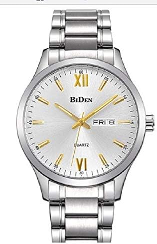 Relogios Masculino Em Aço Biden Original calendario