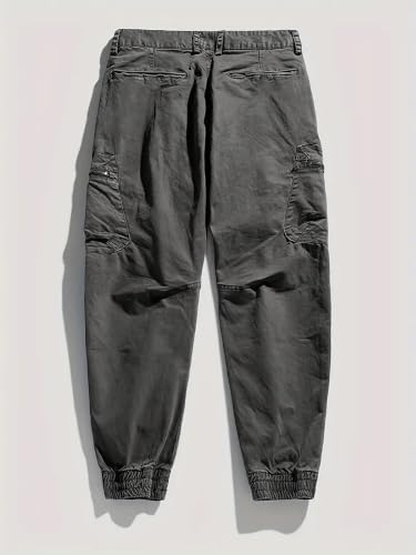 Image of Lymio Cargo for Men || Cotton Cargo Pant || Drawstring Waist Pant (Also Available in Plus Sizes) (66-69)