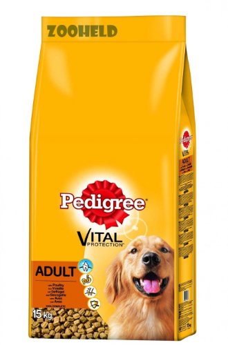 Pedigree Adult mit Geflügel, 1er Pack (1 x 15 kg)