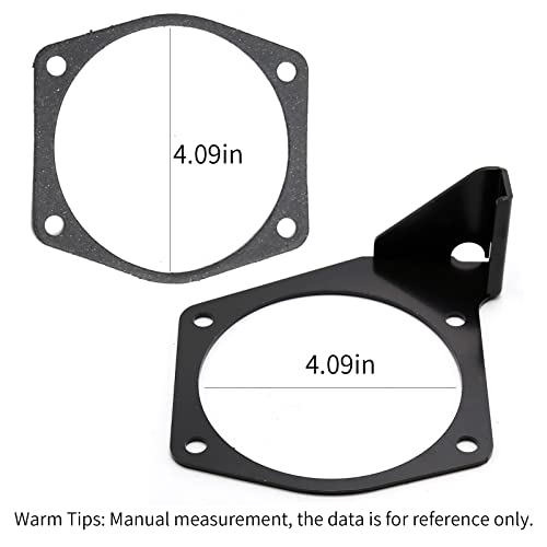 image for EATAKWARD 4-Bolt Throttle Cable Bracket Intakes 92MM-102MM Throttle Ca