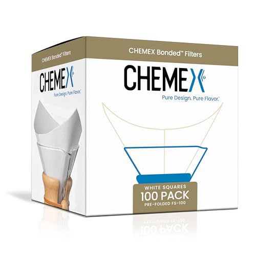 Chemex Bonded Filter - Square - 100 ct - Exclusive Packaging