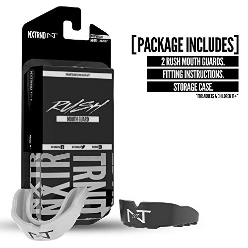 image for NXT NXTRND 2 Pack Nxtrnd Rush Mouth Guard Sports – Professional Mout