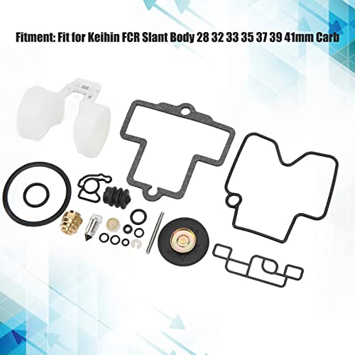 Kit de reparo de carburador, conjunto de manutenção de carburador de silicone confiável prático para
