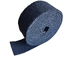 BeXom Schleifvlies Rolle für Edelstahl 5 Meter Korn 400 Vlies