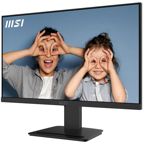 Image of MSI PRO MP253 24.5 Inch Full-HD Office Monitor - 1920 x 1080 IPS Panel, 100 Hz, Eye-Friendly Screen, Built-in Speakers, Tilt-Adjustable - DisplayPort 1.2a, D-Sub(VGA), HDMI CEC