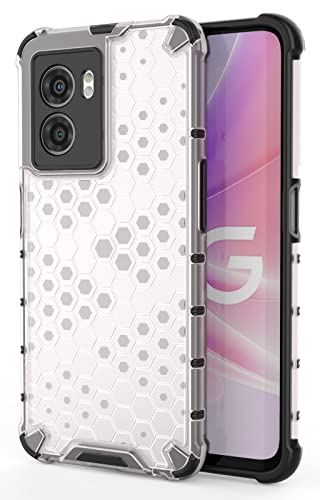 Image of Glasgow Back Case Cover Compatible with Realme Narzo 50 5G (Stylish Design) - Transparent