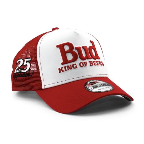 [�j���[�G��] ���b�V���L���b�v 9FORTY �i�X�J�[ �P�� �V�����C�_�[ BUDWEISER A-FRAME TRUCKER MESH CAP NASCAR KEN SCHRADER �X�i�b�v�o�b�N SNAPBACK 940AF �X�q �g���b�J�[�L���b