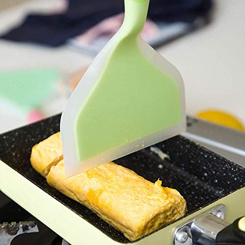 Image of Baskety Silicone Spatula Medium Turner Silicone Pancakes Fried Shovel Nonstick(Random Color)