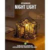 Rolife DIY Miniature Greenhouse Kit, Tiny/Mini House Making Kit with Furniture for Adults, Furniture, Halloween/Christmas Decorations, Gifts for Family and Friends (Cathy's Greenhouse)