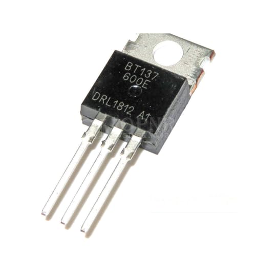 5pcs BT137-600E BT137 BT137-600 600V Triacs Rail TRIAC TO-220