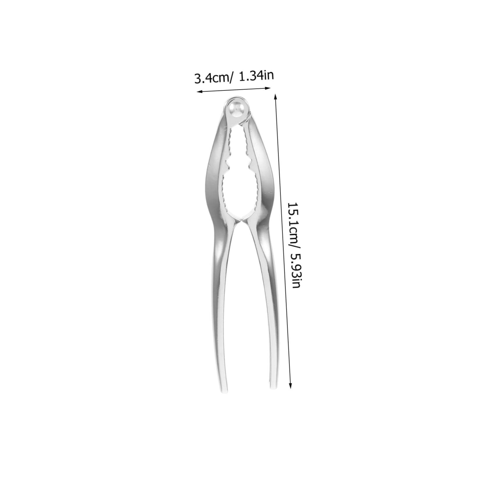 Cabilock Crab Cracker Tool Heavy-duty Seafood Leg Cracker for Lobster Crab and Nuts Ergonomic Design Utensil for Home and Restaurant Use
