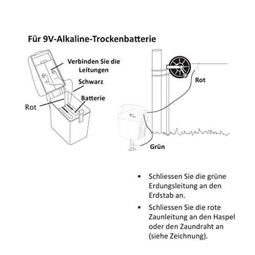 Gallagher électrificateur BA40 clôture herbage batterie 9V nomade - 4