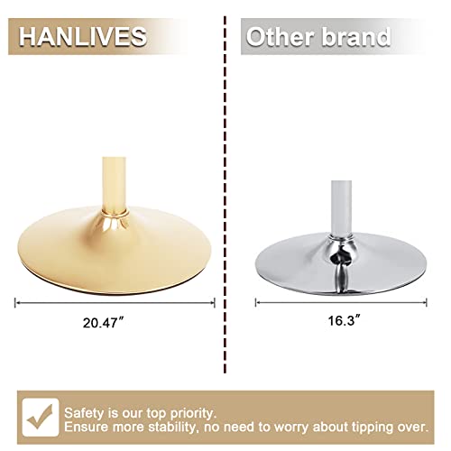 Hanlives Velvet Bar Stools Set Of 2,360° Woven Modern Adjustable Gold Bar Stools,Swivel Counter Height Barstools With Backs Gold Metal Tall Kitchen Chairs For Bar Pub Cafe(Green*2) #TOP6