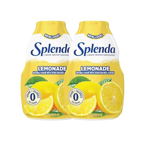 Image of SPLENDA Liquid Water Enhancer Drops, Lemonade, 3.11 Fl Oz, 2 Pack
