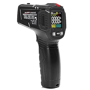 Infraroodthermometer Handbediende digitale industriële temperatuurmeter Contactloos ET6531C -50-600℃