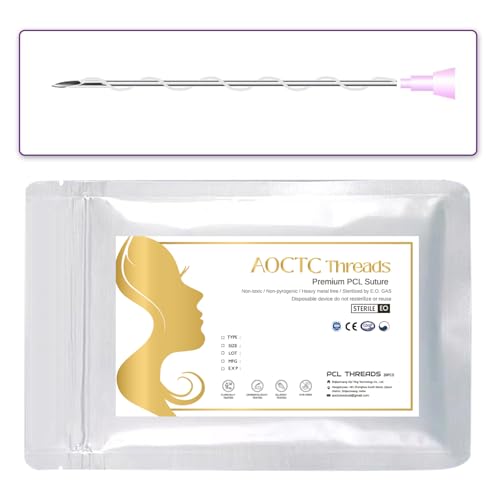 Pcl - Lote de 20 roscas para elevación facial (30 G25 mm, para elevación facial, 20 unidades)