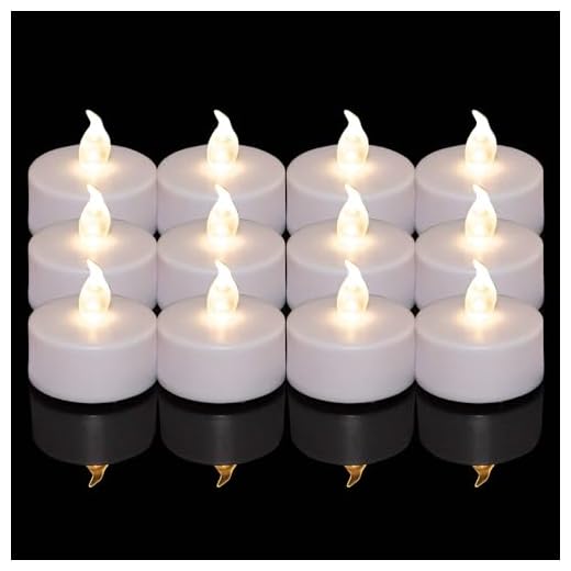 200-Pack LED Flameless Tea Lights