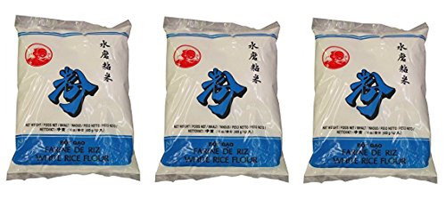 Cock Brand  Juego de harina de arroz 3 x 400 g