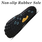 SAGUARO Unisex buty na bose stopy, buty do biegania po szlaku, na siłownię, do fitnessu, buty sportowe, do wędrówek, chodzenia, szybkoschnące buty do wody, Onyx czarny, 37 EU