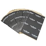 ツールズアイランド(Toolsisland) 3層構造 デッドニング デッドニングシート 制振材 防音 吸音シート 音質向上 ロードノイズ低減 遮音 静音 遮熱 断熱 24枚入り (長さ39×幅24,5cm×厚さ5mm) 50674-24