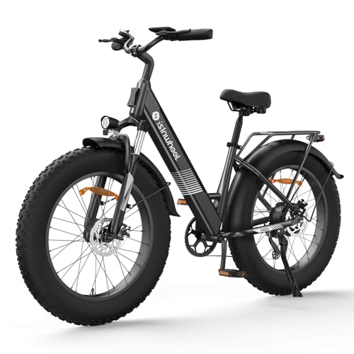 isinwheel M60 Electric Bike for Adults 750W 28mph Ebike with 48V ...