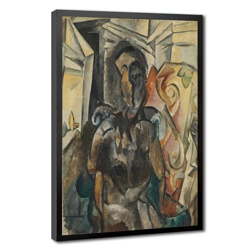 Toile Picasso femme dans un fauteuil : sublimez un mur vide de bureau avec ce cadre à suspendre
