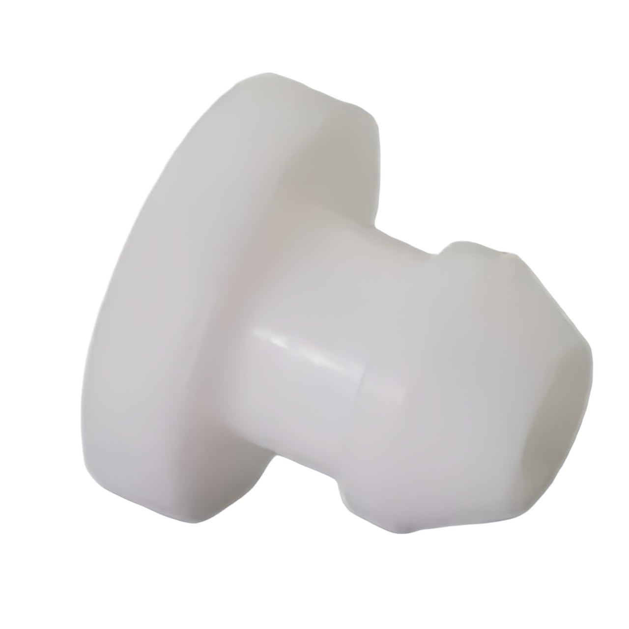 5pcs White Silicone Rubber Snap On Hole Plugs, Sealing StopperInverted Snap Slot Long Silicone Plugs(11.5mm)