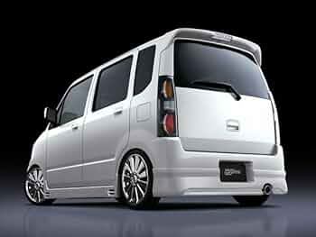 【パパ7月末購入】MH21 MH22 ワゴンR　社外　リア　スポイラー ワゴンR MH21S エアロ（リアスポイラー、ウイング）｜エアロ